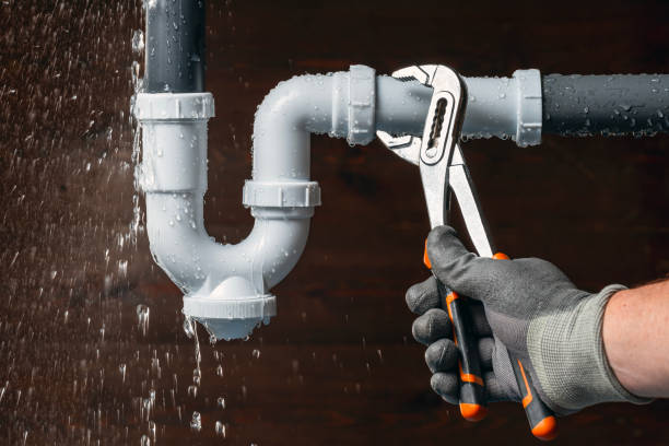Professional Drain Cleaning technician working in Haw River, NC